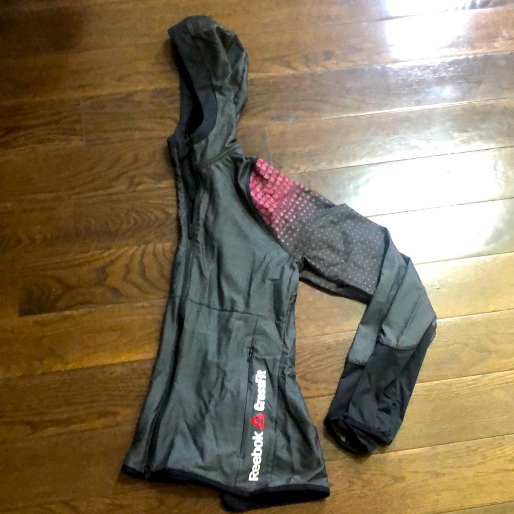 Reebok women’s full zip CrossFit jacket XS, worn once.